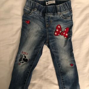 Gap Toddler Girls Minnie Mouse Jeggings